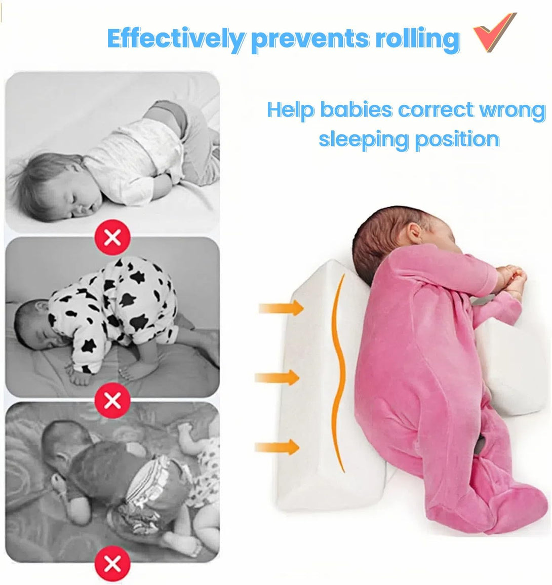 Sleeping Position Infant Side Sleeping Wedge Snuggletime Bamboo